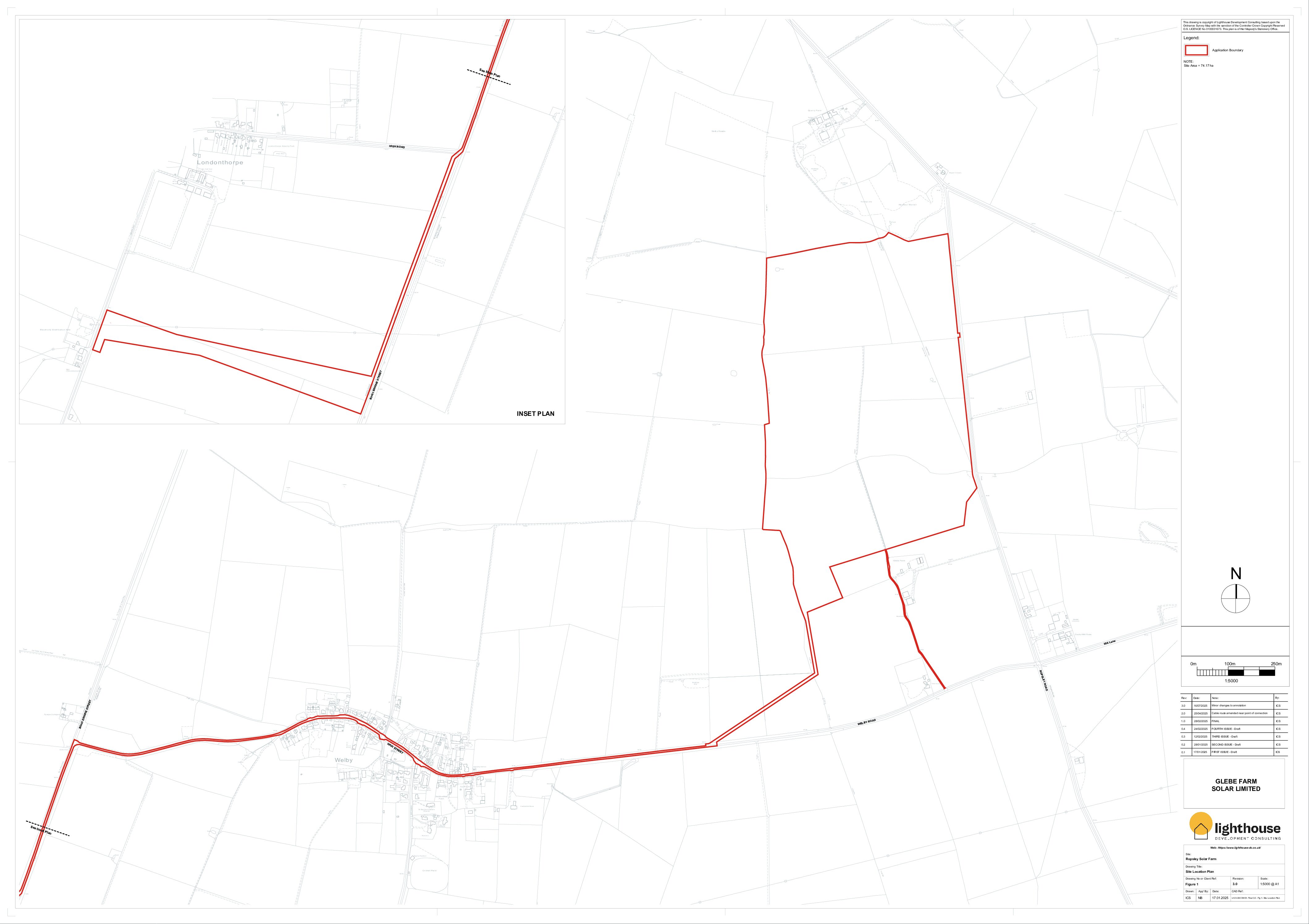 LH23 030 DW01  Final   Fig 1 v3.0   Site Location Plan