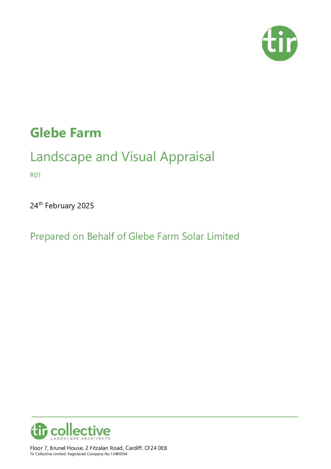 TC24599 Glebe Farm Landscape and Visual Appraisal